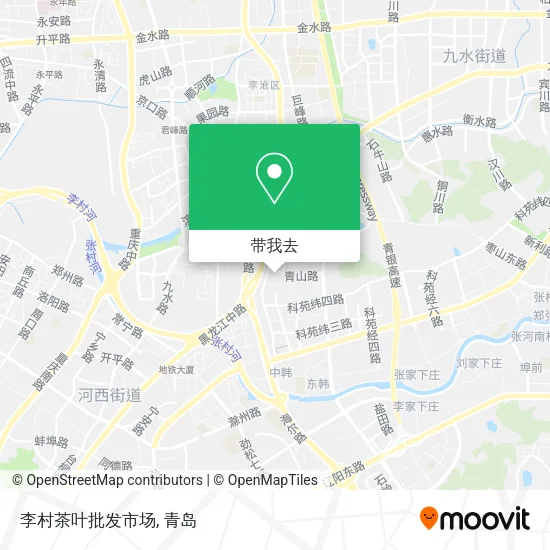 李村茶叶批发市场地图