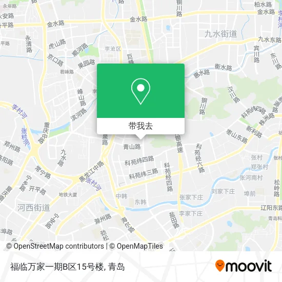 福临万家一期B区15号楼地图