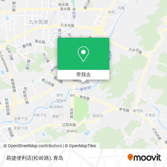 易捷便利店(松岭路)地图