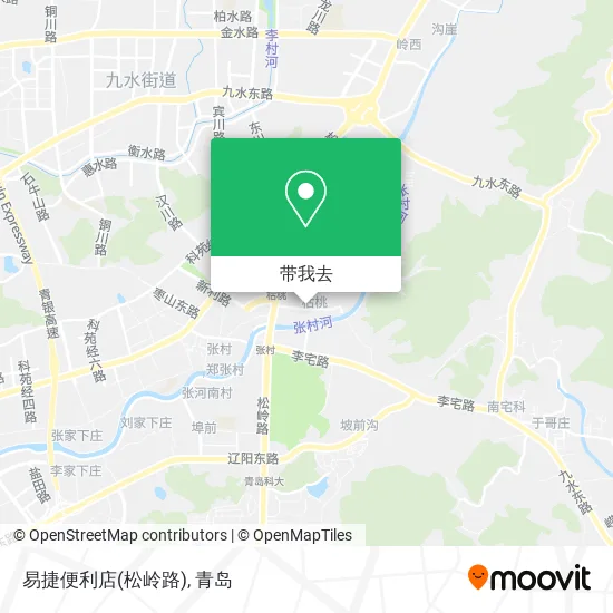 易捷便利店(松岭路)地图