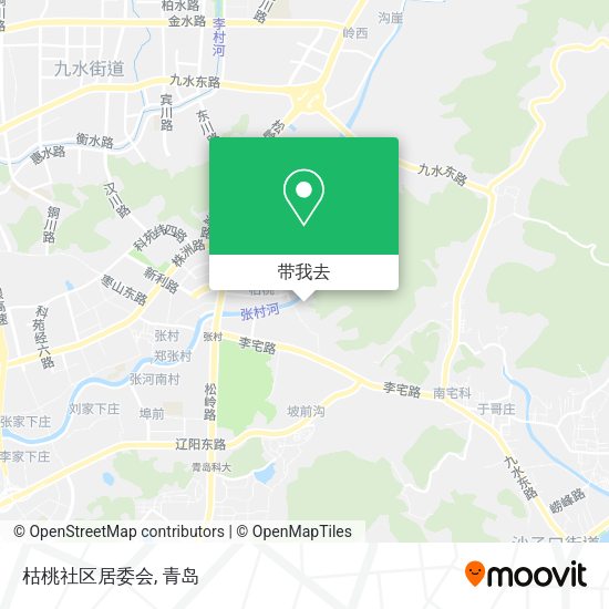 枯桃社区居委会地图