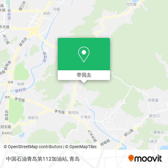 中国石油青岛第112加油站地图