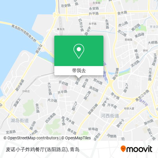 麦诺小子炸鸡餐厅(洛阳路店)地图