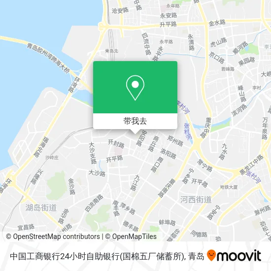 中国工商银行24小时自助银行(国棉五厂储蓄所)地图
