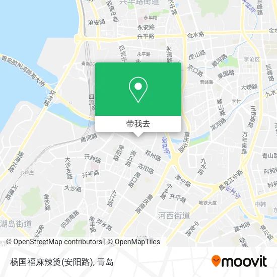 杨国福麻辣烫(安阳路)地图