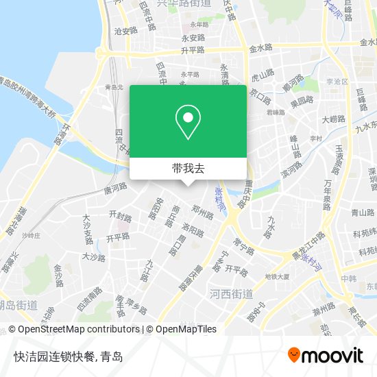 快洁园连锁快餐地图