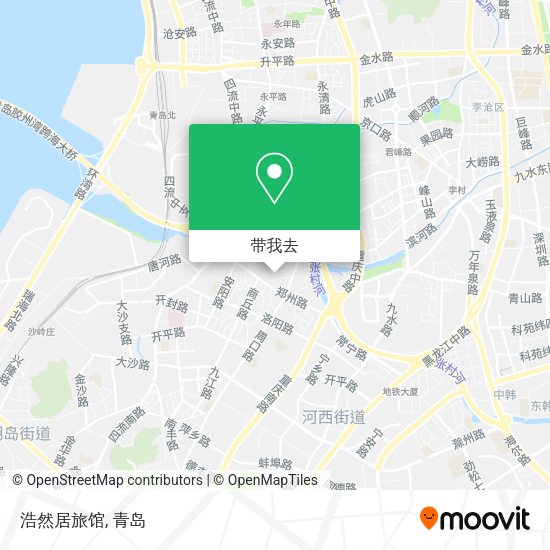 浩然居旅馆地图