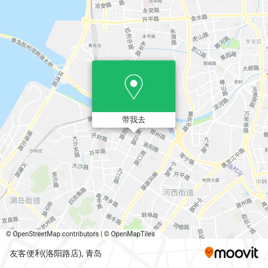 友客便利(洛阳路店)地图