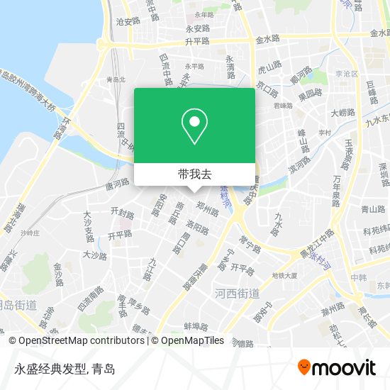 永盛经典发型地图
