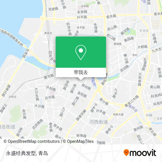 永盛经典发型地图