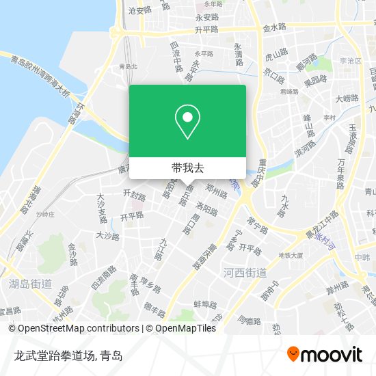 龙武堂跆拳道场地图