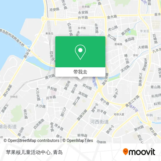 苹果核儿童活动中心地图