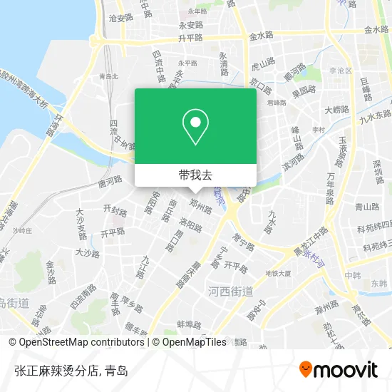 张正麻辣烫分店地图