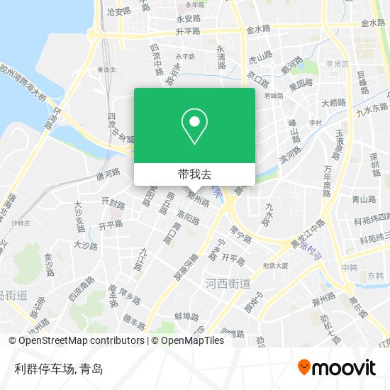 利群停车场地图