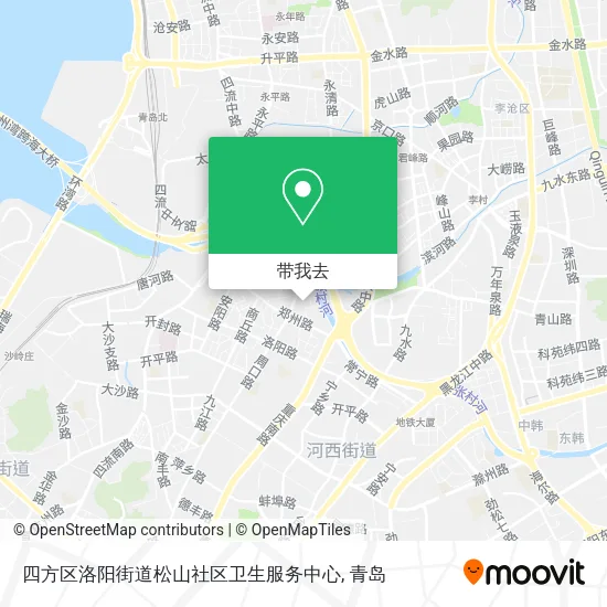 四方区洛阳街道松山社区卫生服务中心地图