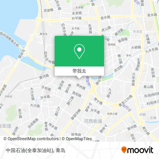 中国石油(全泰加油站)地图