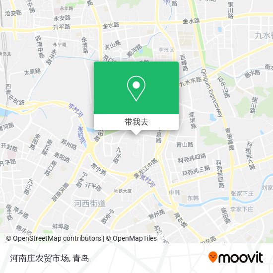 河南庄农贸市场地图