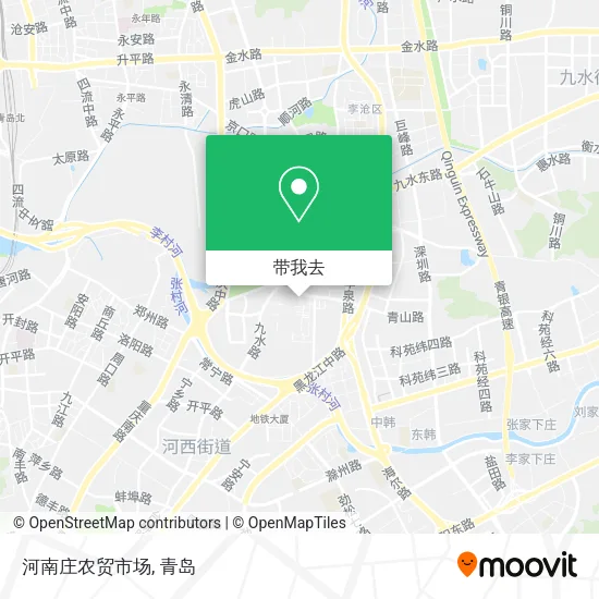 河南庄农贸市场地图