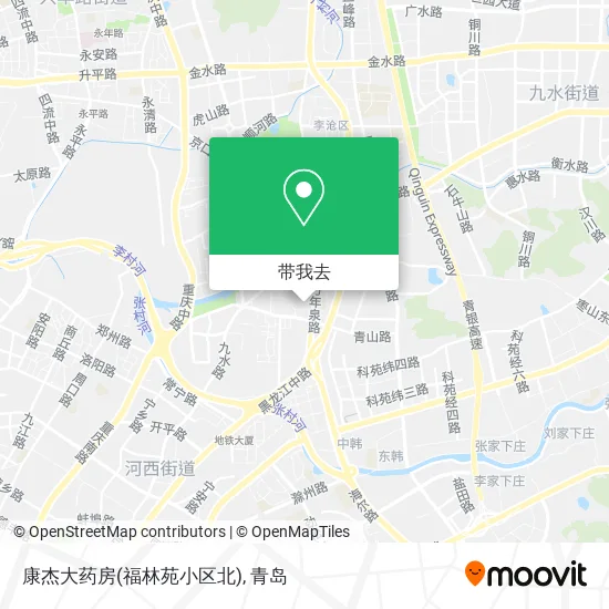 康杰大药房(福林苑小区北)地图