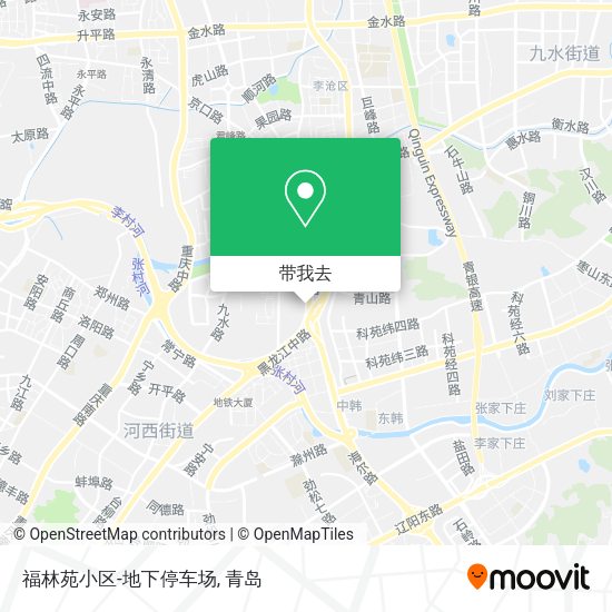 福林苑小区-地下停车场地图
