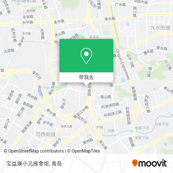 宝益康小儿推拿馆地图