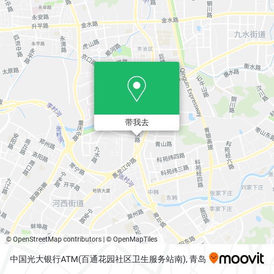 中国光大银行ATM(百通花园社区卫生服务站南)地图
