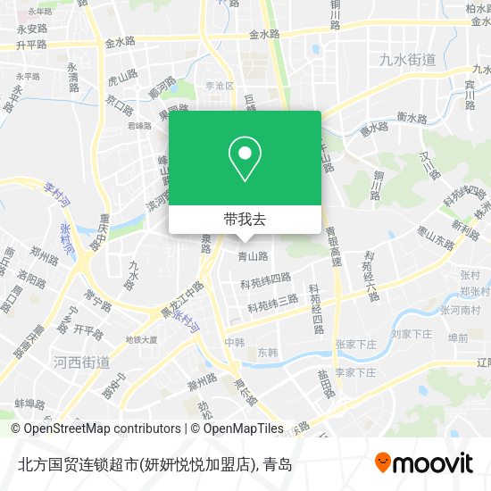 北方国贸连锁超市(妍妍悦悦加盟店)地图