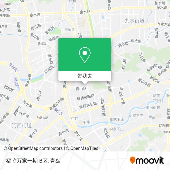 福临万家一期-B区地图