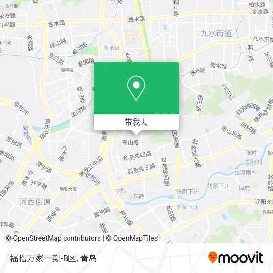 福临万家一期-B区地图