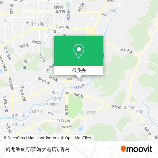 鲟龙香鱼府(滨海大道店)地图