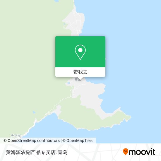 黄海源农副产品专卖店地图