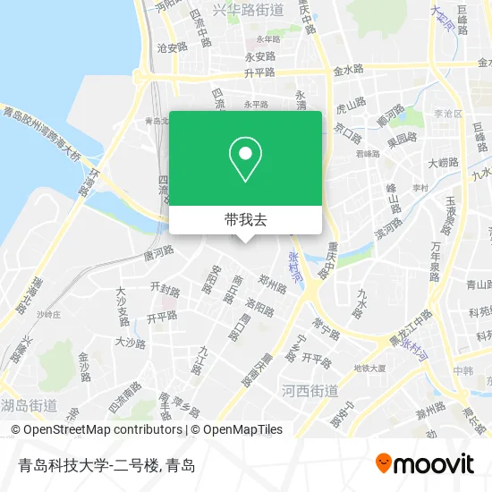 青岛科技大学-二号楼地图