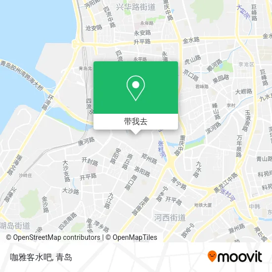 咖雅客水吧地图