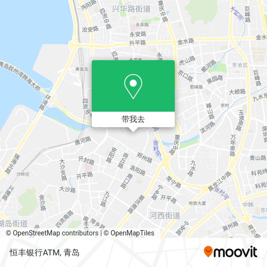 恒丰银行ATM地图