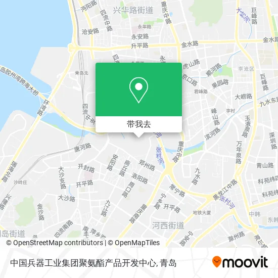 中国兵器工业集团聚氨酯产品开发中心地图