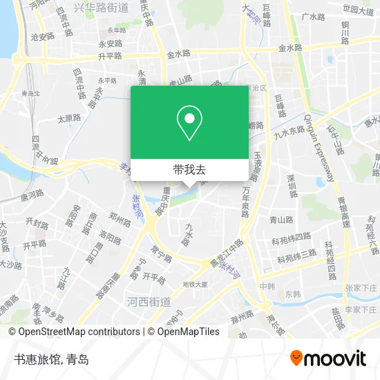 书惠旅馆地图