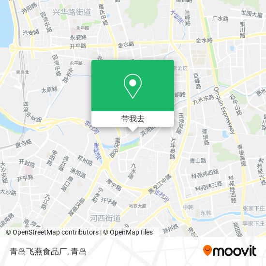 青岛飞燕食品厂地图
