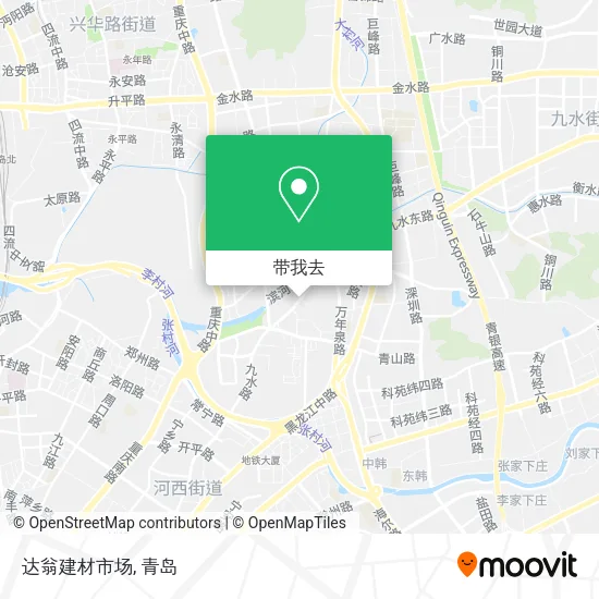 达翁建材市场地图