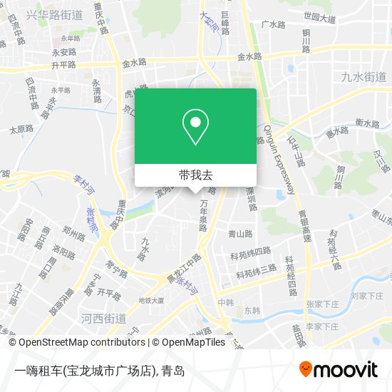 一嗨租车(宝龙城市广场店)地图