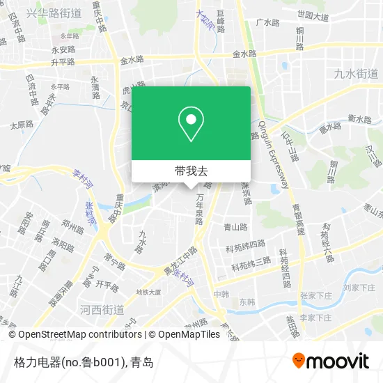 格力电器(no.鲁b001)地图