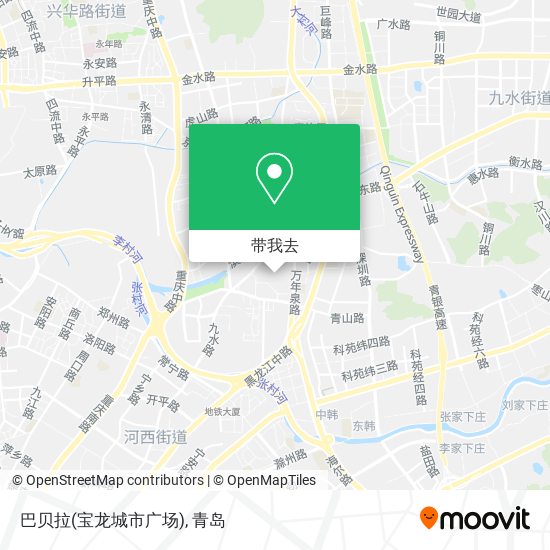 巴贝拉(宝龙城市广场)地图