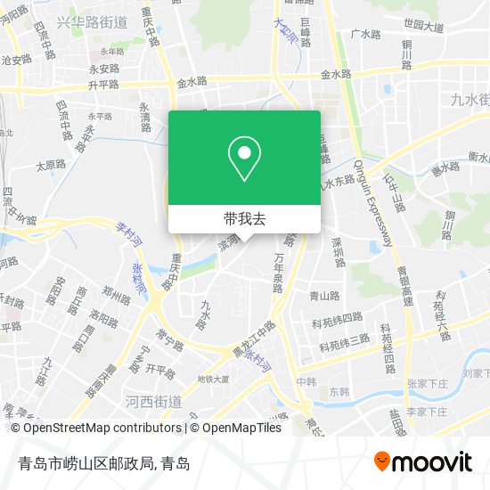 青岛市崂山区邮政局地图