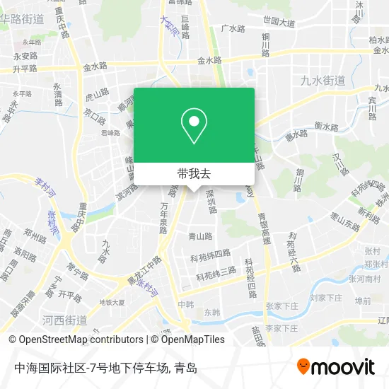 中海国际社区-7号地下停车场地图