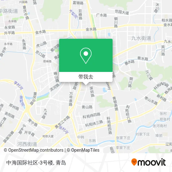 中海国际社区-3号楼地图