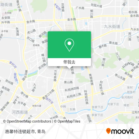 惠馨特连锁超市地图