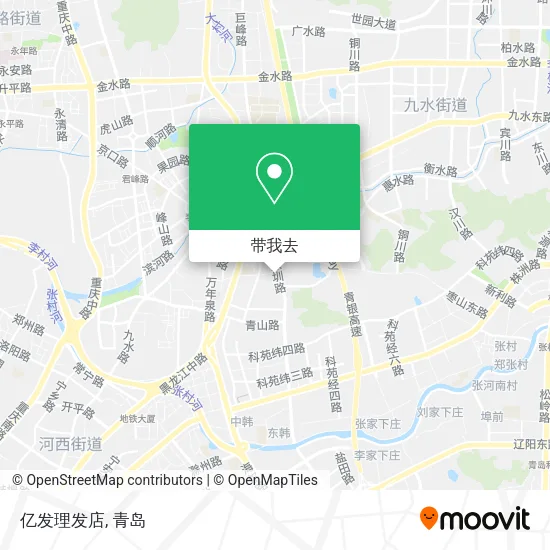 亿发理发店地图