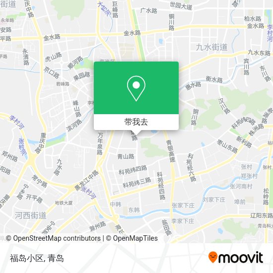 福岛小区地图