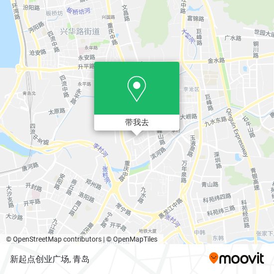新起点创业广场地图