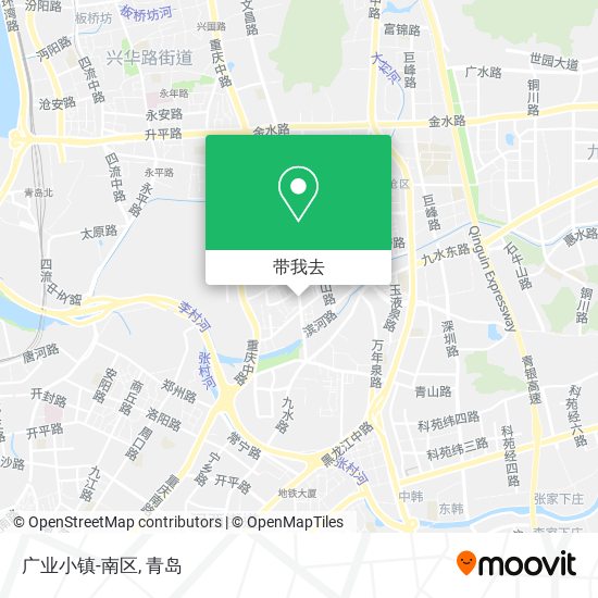 广业小镇-南区地图