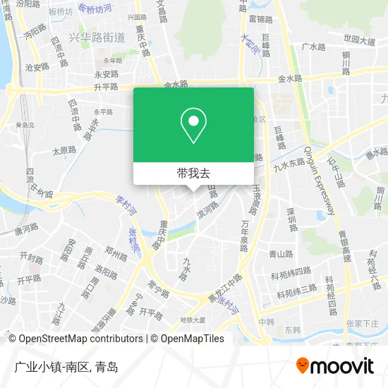 广业小镇-南区地图